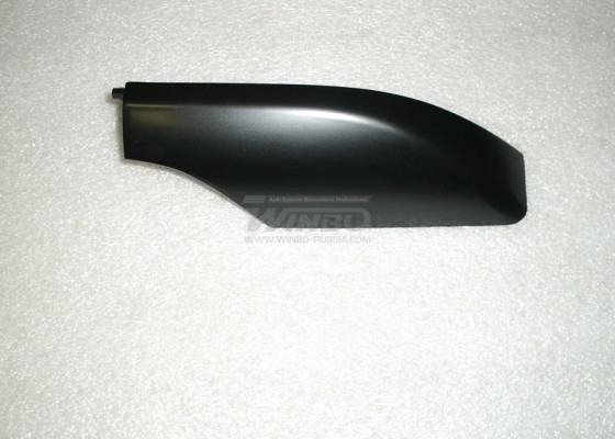 Накладка рейлинга крыши Nissan QASHQAI 2007-2013/TOYOTA RAV4 2005-2012 задняя левая (цвет чёрный)