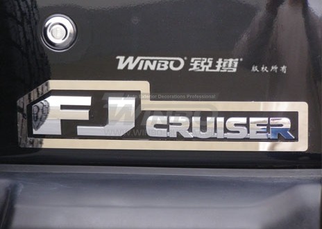 Окантовка логотипа  Toyota FJCRUISER 07+ (к-т 2 шт)