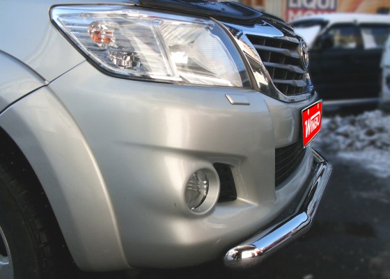 Установка навесного оборудования для Toyota Hilux 2012+