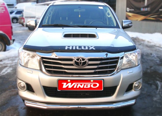 Установка навесного оборудования для Toyota Hilux 2012+